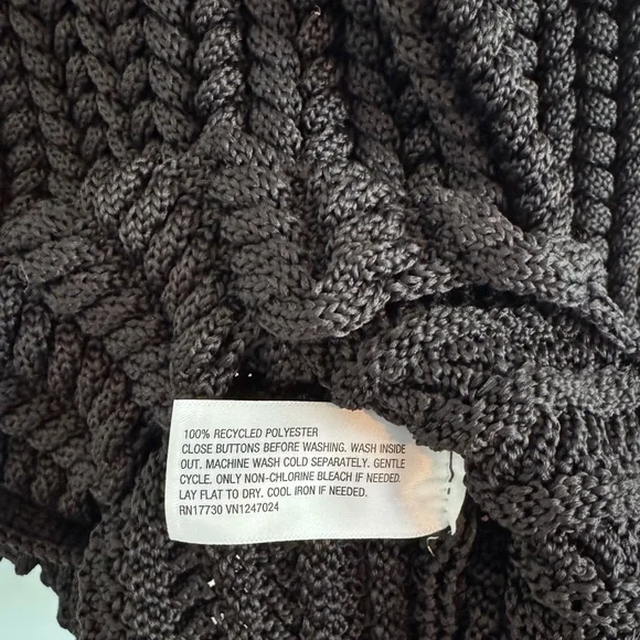 NWT | Future Collective x Jeneé Naylor | Braided Button-Front Collared Cardigan - Picture 13 of 15